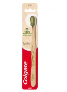 Colgate® Bamboo Charcoal Manual Toothbrush Logo