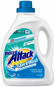 Biozet Attack PLUS Quick Wash Logo