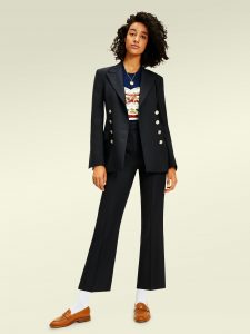 TAILORED CROPPED TROUSERS Logo