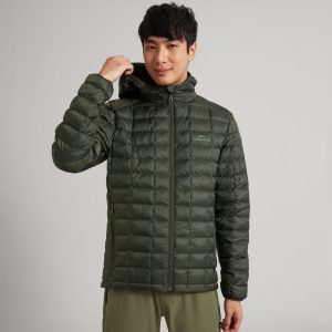 Heli Thermore Men’s Hooded Jacket Logo