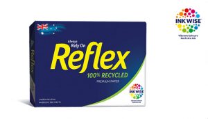 Reflex 100% Recycled White Logo