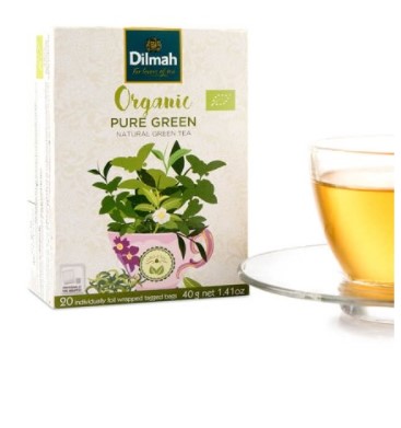 Organic Pure Green Tea Logo