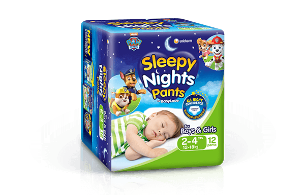 BabyLove SleepyNights Pants Logo