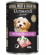 Ultimates Dog Food Logo