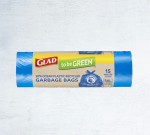 Glad to be Green® 50% Ocean Bound Plastic Recycled Garbage Bags Logo