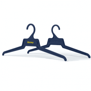 Hangers made from ocean waste Logo