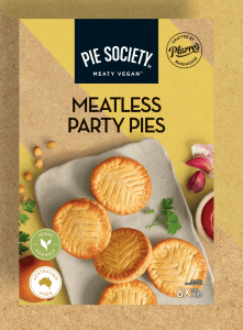 Meatless Party Pies Logo